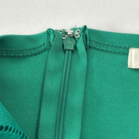 Francescas | Women’s Green Fit & Flare Cocktail Lace Tank Summer Dress Size XS - Picture 7 of 10